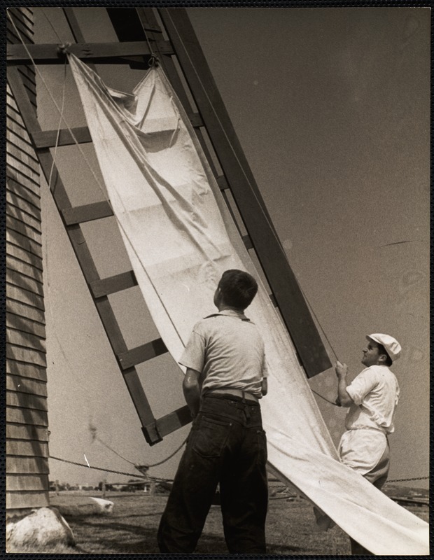 Nantucket wind mill - whaling museum