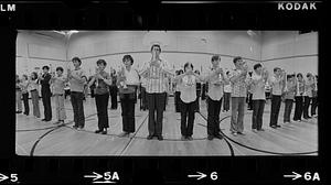 High school band practice, Melrose