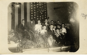 Glendale School graduation, 1924