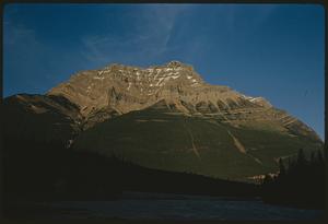 Mountain with trees at base, British Columbia