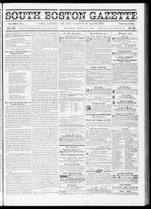 South Boston Gazette, March 16, 1850
