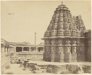 Somnathpoor, interior court of temple