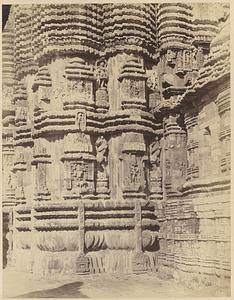 Wall carvings, Lingraja Temple, Bhubaneswar, India