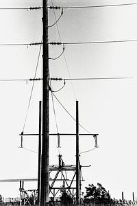 Poles and wires