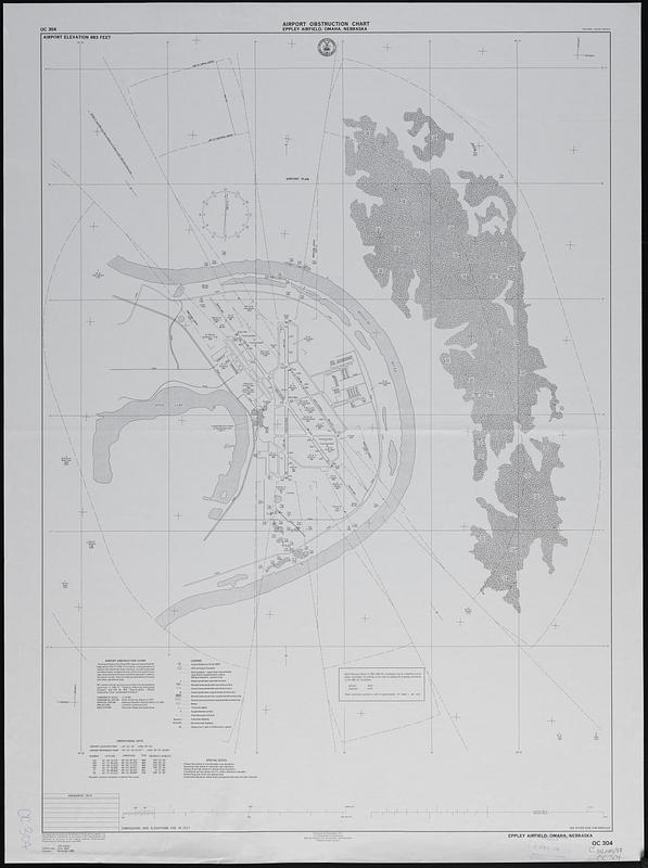 Airport obstruction chart