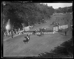 Steeplechase Race at Country Club in Brookline