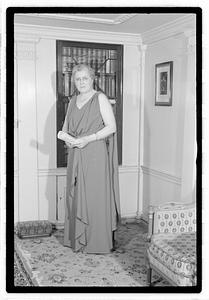 Woman in formal dress