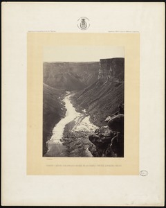 Grand Cañon, Colorado River, near Paria Creek, looking west