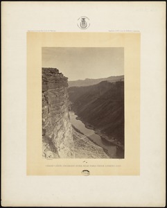 Grand Cañon, Colorado River, near Paria Creek, looking east