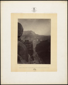 Grand Cañon of the Colorado River, mouth of Kanab Wash, looking east