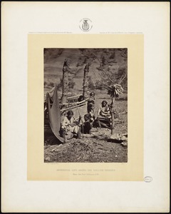 Aboriginal life among the Navajoe Indians, near old Fort Defiance, N.M.