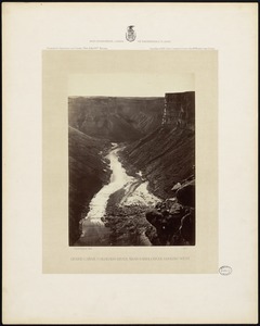 Grand Cañon, Colorado River, near Paria Creek, looking west
