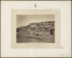 Section of south side of Zuni Pueblo, N.M.