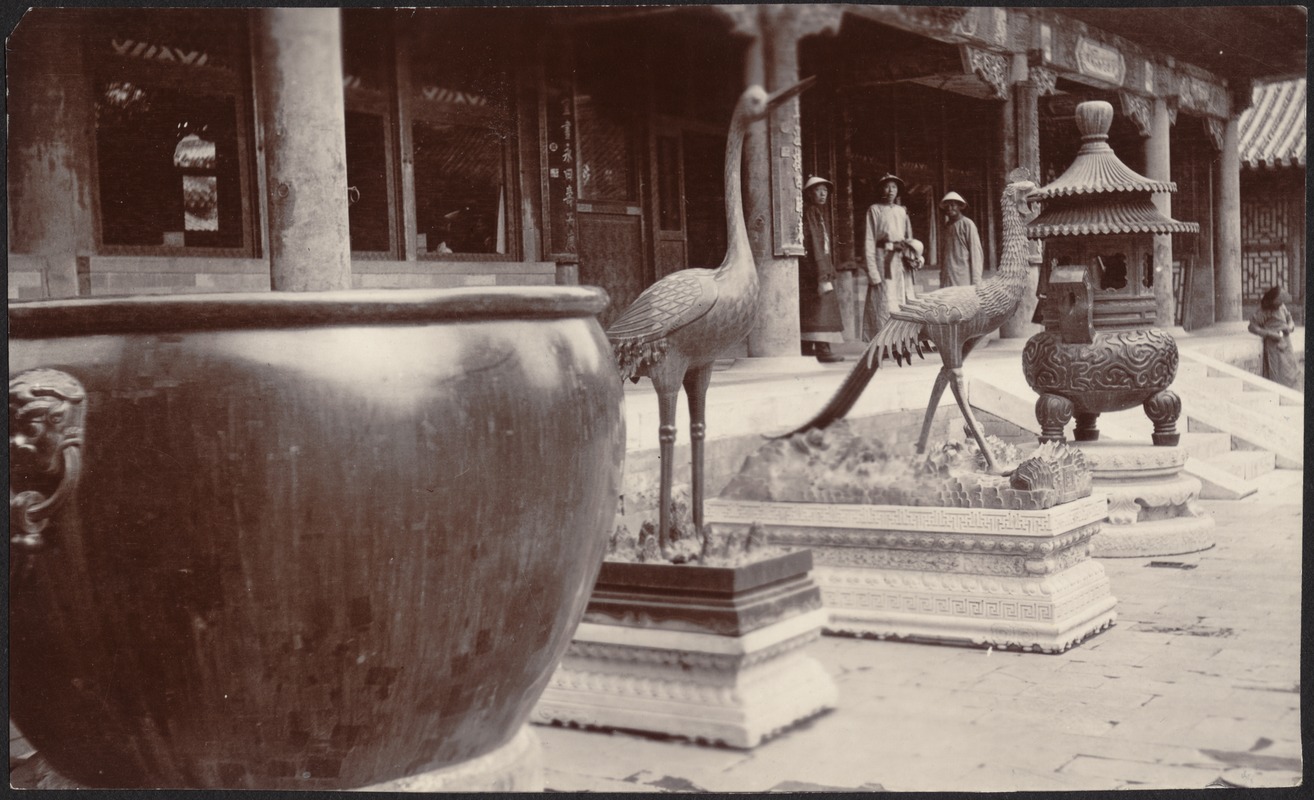 Sculpture terrace at Winter Palace