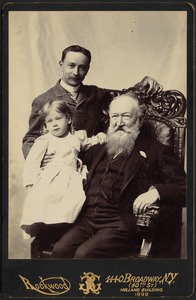 "The 3 H.R.K.'s, December 1892" (possibly Henry Rudolph Kunhardt, son and grandchild)