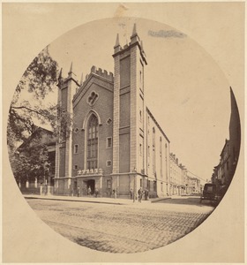 Old Masonic Temple and view of Temple Place