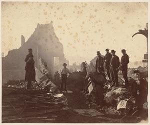 Federal Street, Hunt and Company. After the fire of November 9-10