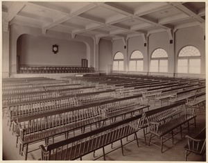 Assmebly hall, Hugh O'Brien Grammar School