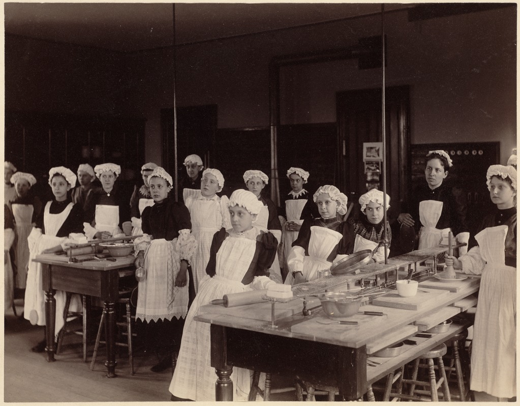 Unidentified school - young cooks