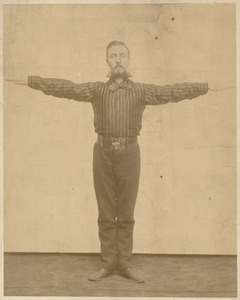 Untitled - man demonstrating type of exercise