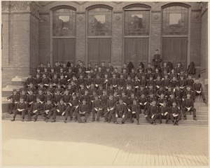 Officers of Boston School Regiment