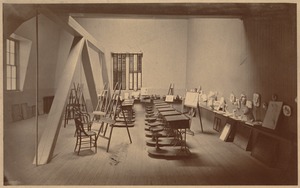 Classroom for the fine arts & drawing