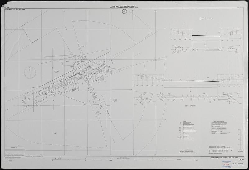 Airport obstruction chart