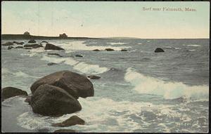 Surf near Falmouth, Mass.