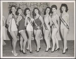 Nina Jane Dirmyer, Cindy Fuller, Carole Beger, Shirley Kern, Marilyn C. Toomey, Merle Moriarity, Mae Siclare