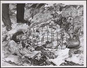 Body of Maxine Glover at Nickerson Beach, Squantum, Massachusetts