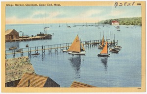 Stage Harbor, Chatham, Cape Cod, Mass.