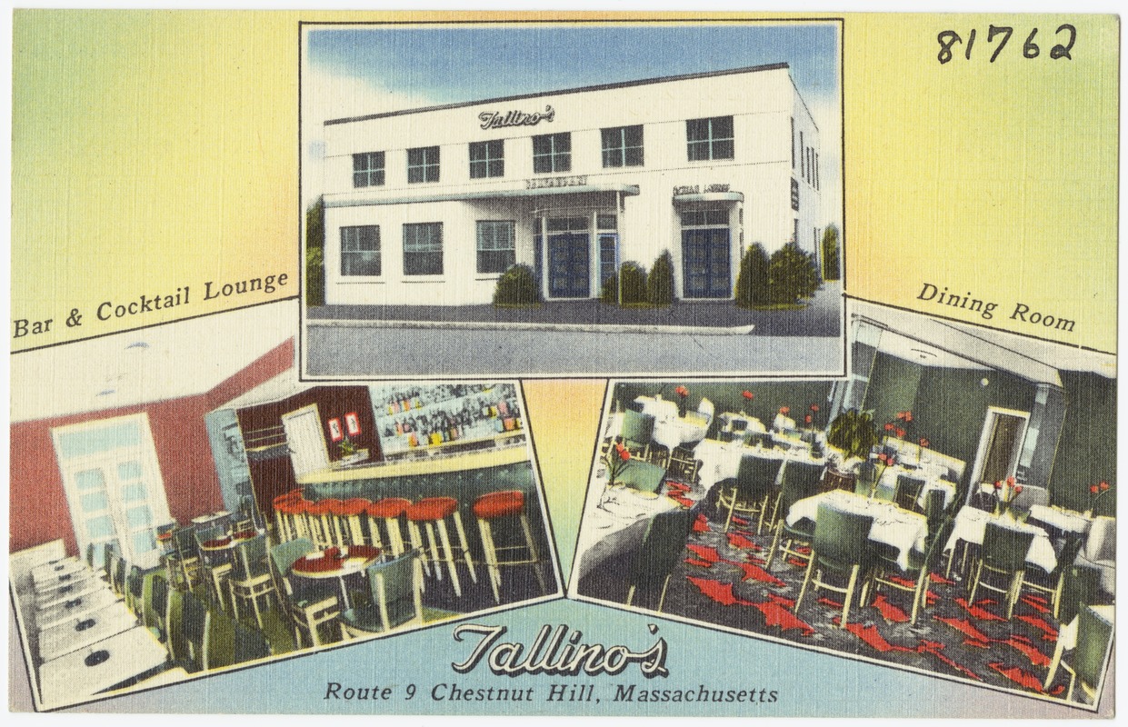 Tallino's, Route 9, Chestnut Hill, Massachusetts