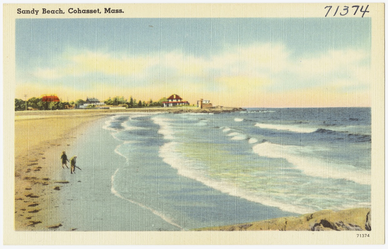 Sandy beach, Cohasset, Mass.