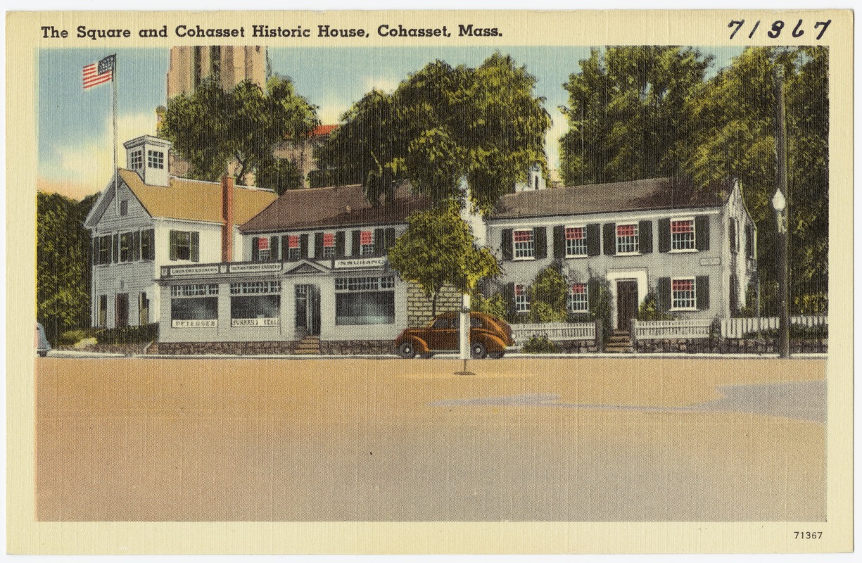 The Square And Cohasset Historic House Cohasset Mass Digital   Image Access 800 