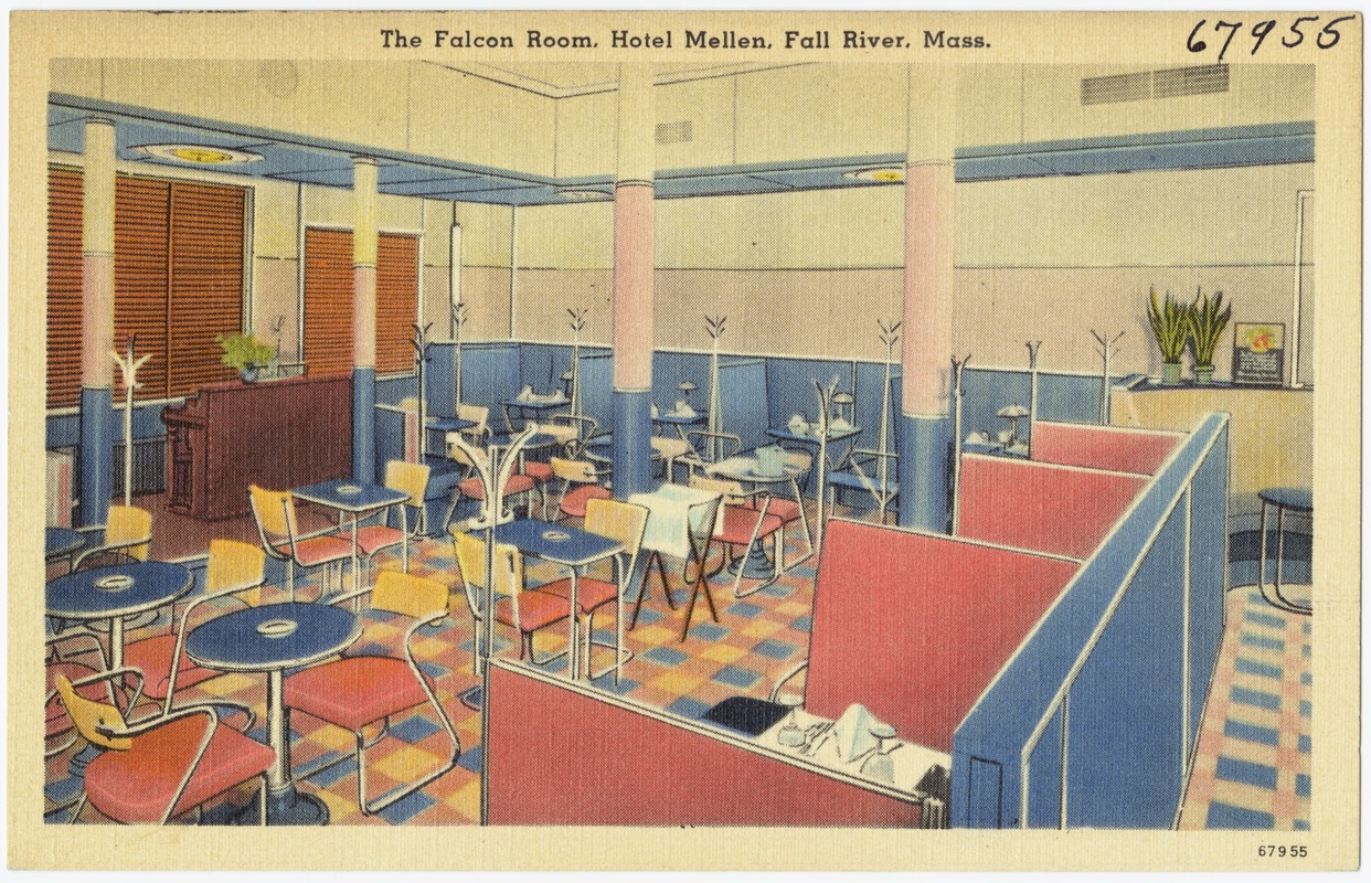 The Falcon room, Hotel Mellen, Fall River, Mass.