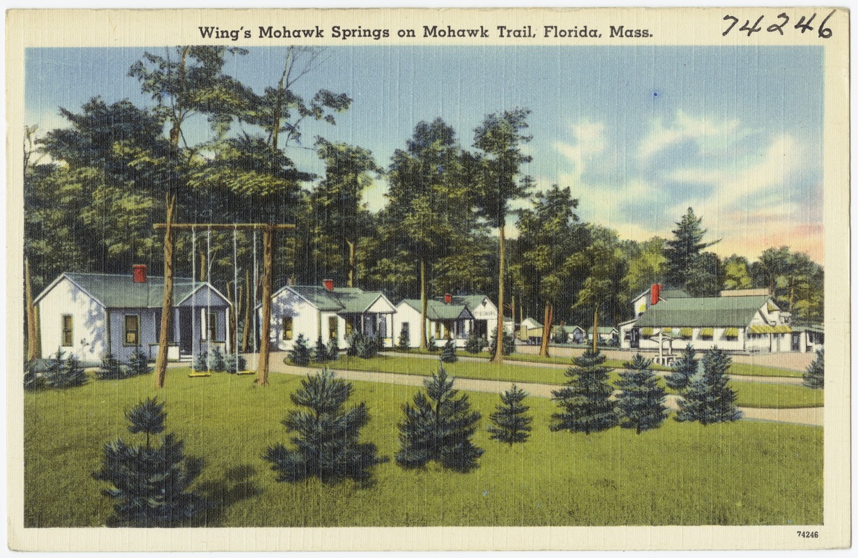 Wing's Mohawk Springs on Mohawk Trail, Florida, Mass.
