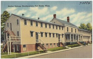 Harbor Defense Headquarters, Fort Banks, Mass.