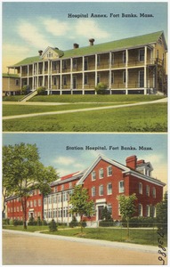 Hospital Annex, Fort Banks, Mass. Station Hospital, Fort Banks, Mass.