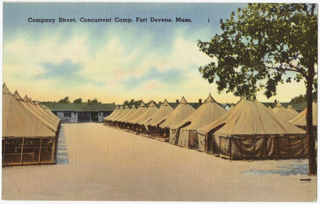 Company Street, Concurrent Company, Fort Devens, Mass.