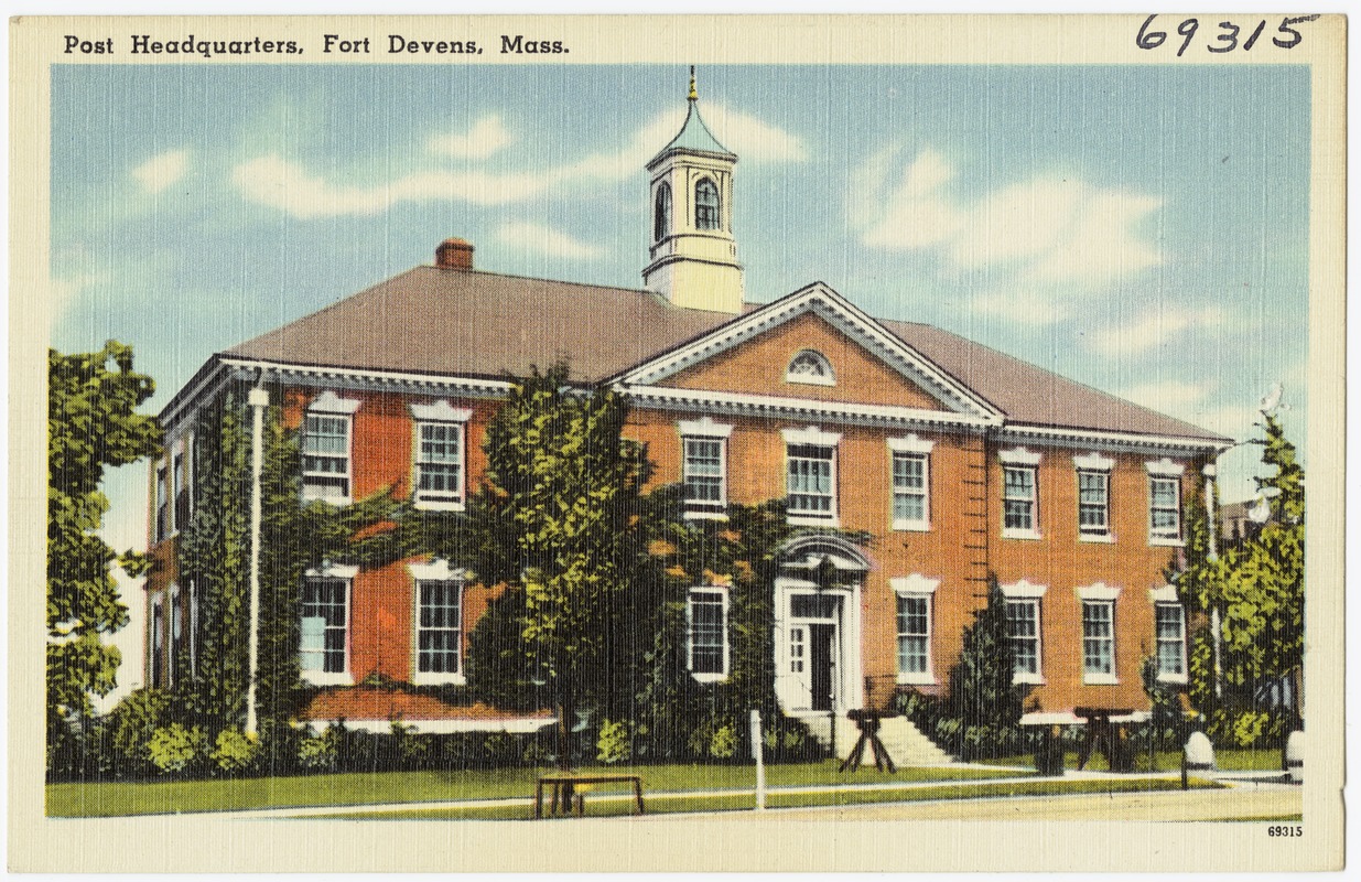 Post Headquarters, Fort Devens, Mass.