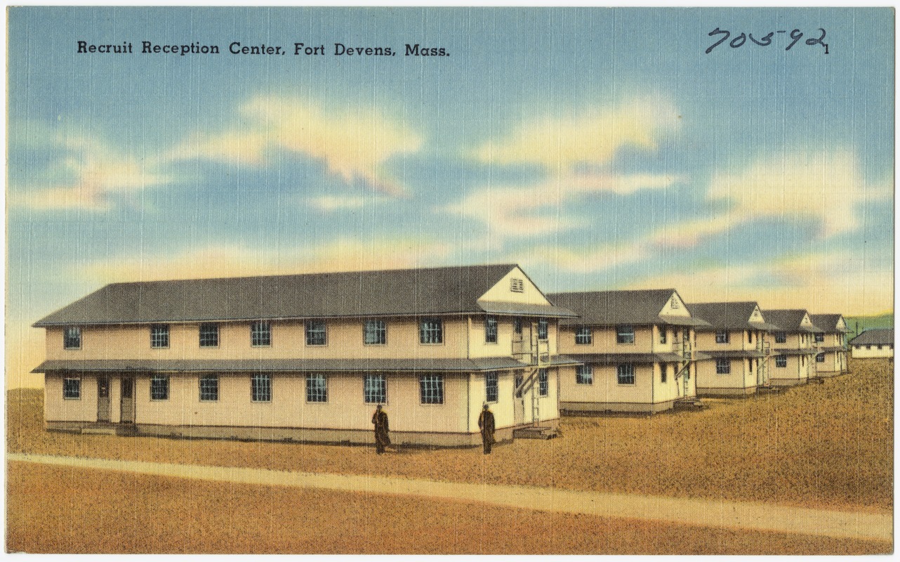 Recruit Reception Center, Fort Devens, Mass.