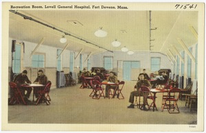 Recreation room, Lovell General Hospital, Fort Devens, Mass.