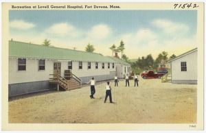 Recreation at Lovell General Hospital, Fort Devens, Mass.