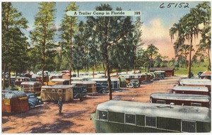 A trailer camp in Florida