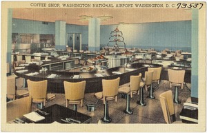Coffee shop, Washington National Airport, Washington, D. C.