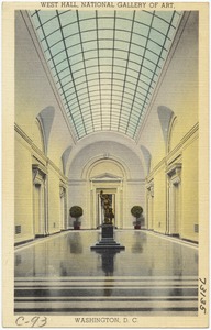 West Hall, National Gallery of Art, Washington, D. C.