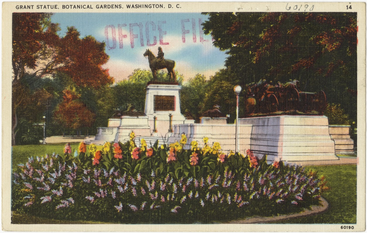 Grand Statue, Botanical Gardens, Washington, D. C.