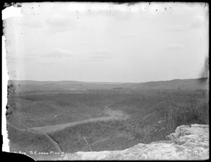 Wachusett Reservoir, Muddy Brook, southeast from Pine Hill, West Boylston, Mass., Apr. 6, 1896