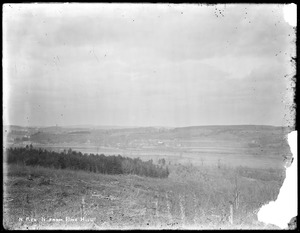 Wachusett Reservoir, Clarendon Mills, north from Pine Hill, West Boylston, Mass., Apr. 6, 1896