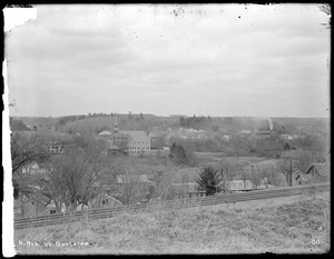 Wachusett Reservoir, West Boylston, from hill near South Boylston Station, West Boylston, Mass., Apr. 6, 1896
